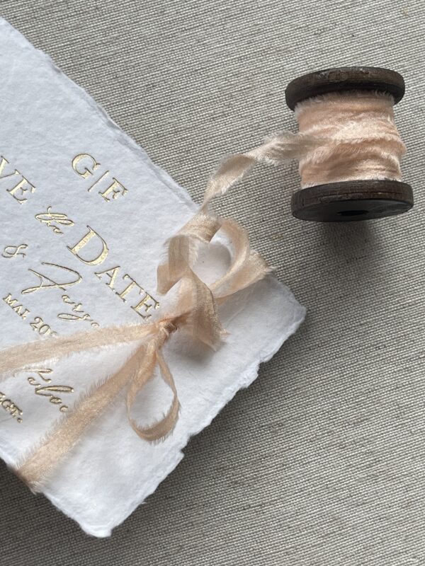 Seidenband Apricot