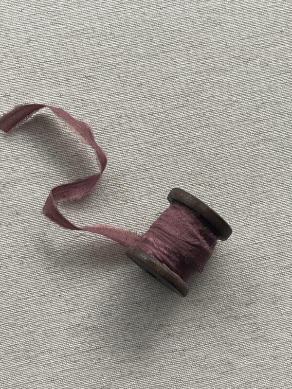Seidenband Deep Mauve